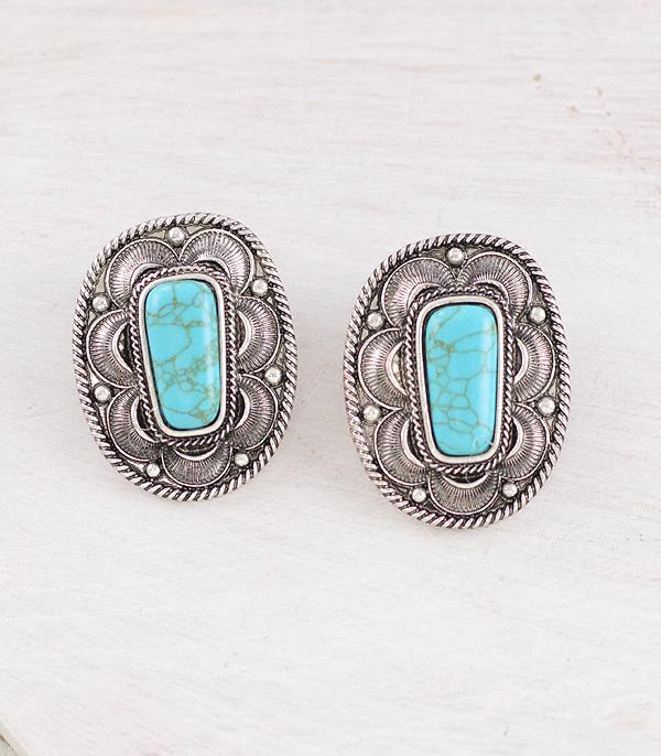 Western Style Post Earrings