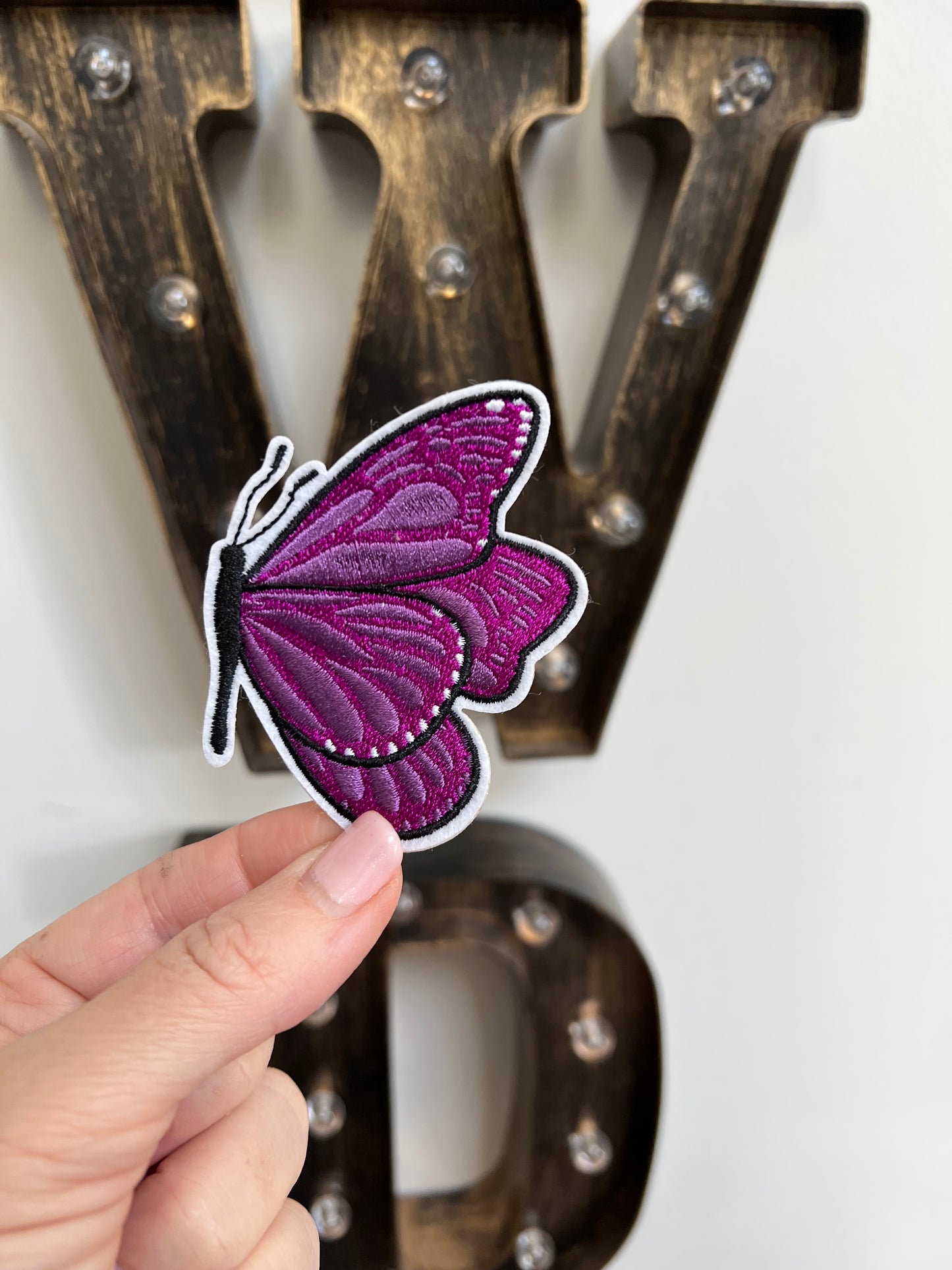 Large Purple Butterfly