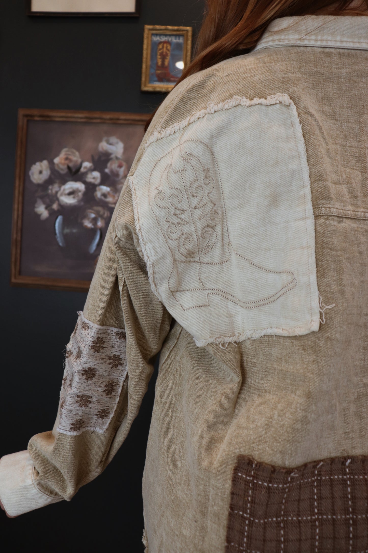 Boho Chic Shirt Jacket