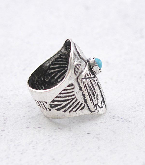 Thunderbird Cuff Ring